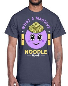 What a Massive Noodle Bowl 1698#- Ramen- Cotton Tee
