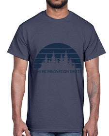 Where Innovation Exist 3#- internet- Cotton Tee