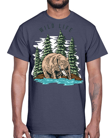 Wild Life 1#- nature- Cotton Tee