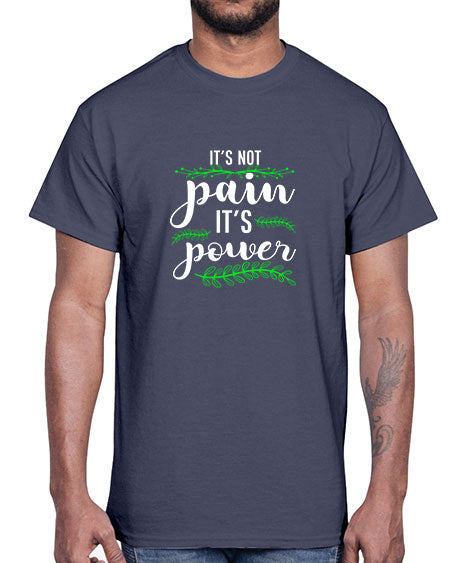 WomensitsnotpainitspowerInspirationalpregnancydoula1653#- doubla- Cotton Tee