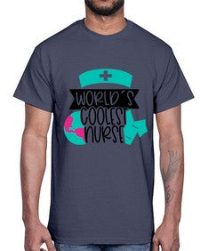 Worlds Coolest Nurse Style Style 1659#- nurse- Cotton Tee