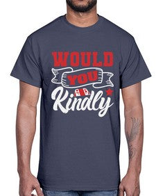 Would you kindly 55#- video games- Cotton Tee