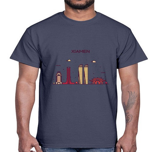 Xiamen 2149#- cities- Cotton Tee