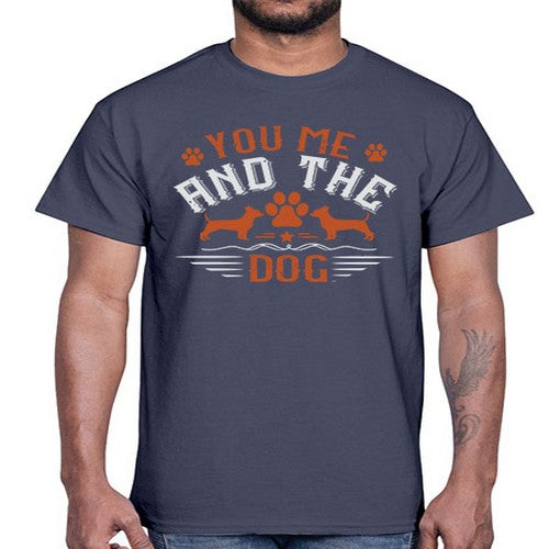 You Me And The Dogs Style 136#- dogs- Cotton Tee