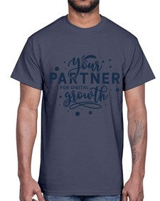 Your Partner for Digital Growth 1#- internet- Cotton Tee