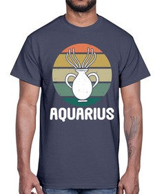 aquarius 78#- aquarius- Cotton Tee