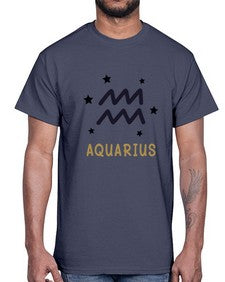 aquarius 83#- aquarius- Cotton Tee