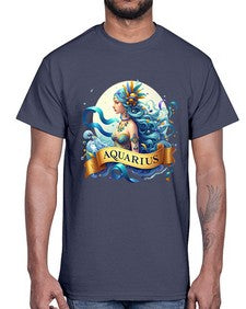 aquarius 84#- aquarius- Cotton Tee