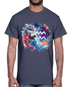 aquarius 90#- aquarius- Cotton Tee