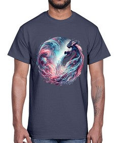 aquarius 91#- aquarius- Cotton Tee