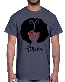 aries 122#- aries- Cotton Tee