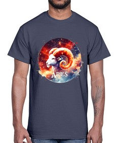 aries 128#- aries- Cotton Tee