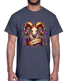 aries 136#- aries- Cotton Tee