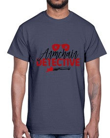 armchair detective 238#- true crime- Cotton Tee
