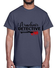 armchair detective 239#- true crime- Cotton Tee