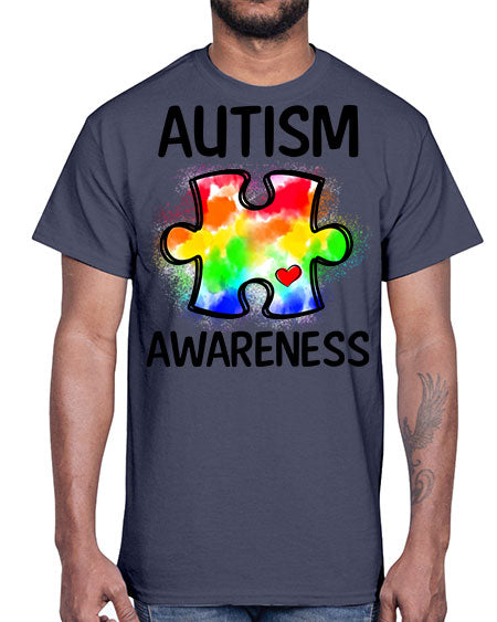 autism awareness- autism- Cotton Tee