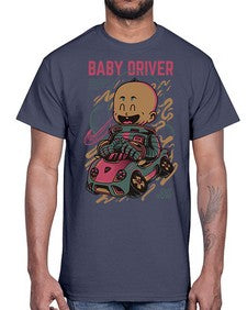 baby driver hnm 245#- art pop art- Cotton Tee