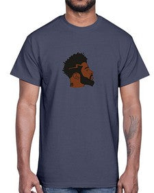 black man 30#- black boys or men- Cotton Tee
