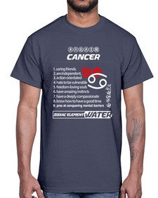 cancer 175#- cancer- Cotton Tee