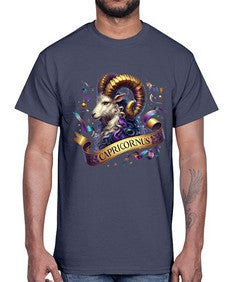 capricorn 209#- capricorn- Cotton Tee