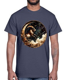capricorn 212#- capricorn- Cotton Tee