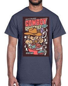 cowboy crunchies 345#- western- Cotton Tee