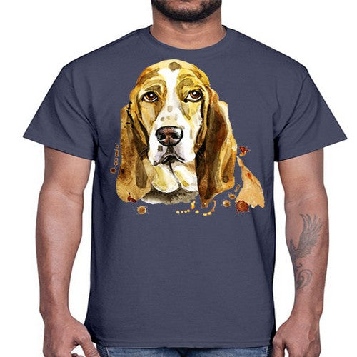 dog 107#- dogs- Cotton Tee
