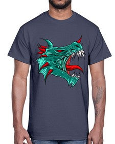 dragon 174#- dragon- Cotton Tee