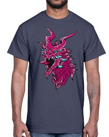 dragon 177#- dragon- Cotton Tee