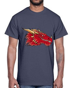 dragon 181#- dragon- Cotton Tee