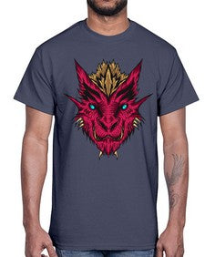 dragon 182#- dragon- Cotton Tee