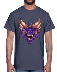 dragon 183#- dragon- Cotton Tee