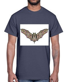 ethnic bat 415#- mandala- Cotton Tee