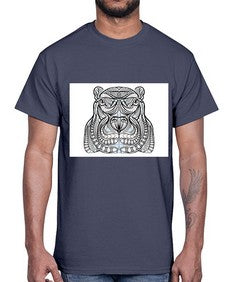 ethnic hippo 426#- mandala- Cotton Tee