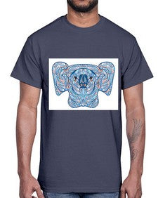 ethnic koala 428#- mandala- Cotton Tee