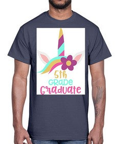 fifth grade graduate 71#- fifth grade- Cotton Tee