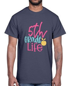 fifth grade life design 79#- fifth grade- Cotton Tee