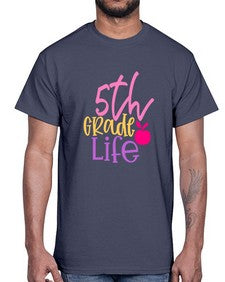 fifth grade life design 80#- fifth grade- Cotton Tee