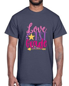 first Grade Love 148#- first grade- Cotton Tee