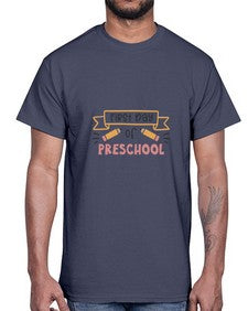 first day of preschool 110#- first grade- Cotton Tee