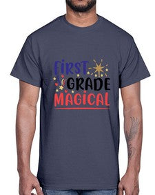 first grade magical 149#- first grade- Cotton Tee