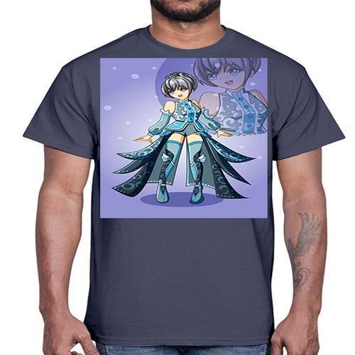 game of beautiful girl140#- anime- Cotton Tee