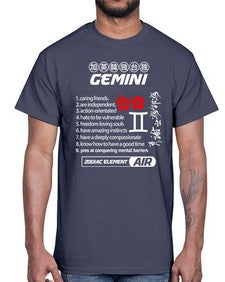 gemini 242#- gemini- Cotton Tee