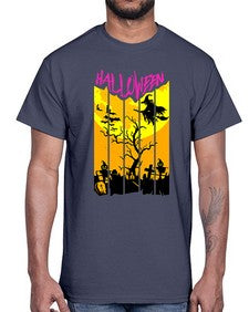 halloween 499#- art pop art- Cotton Tee