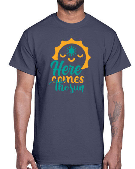here comes the sun Style 96#- summer- Cotton Tee