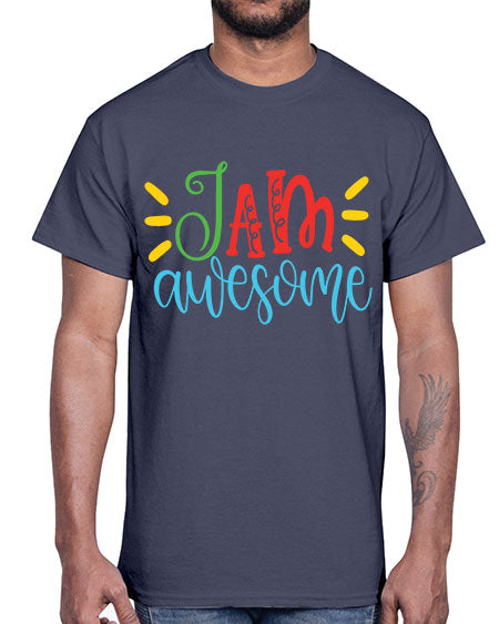 i am awesome Style 18#- autism- Cotton Tee
