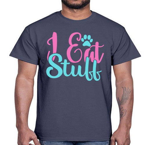 i eat stuff Style 82#- dogs- Cotton Tee