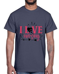 i love nursing Style Style 900#- nurse- Cotton Tee