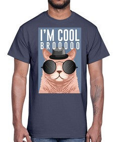im cool bro 637#- art pop art- Cotton Tee