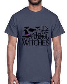 its october witches 34#- witch- Cotton Tee